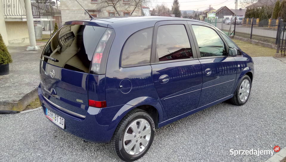 Opel Meriwa 14 benzyna 2008klimatyzacja Rok produkcji 2008 podkarpackie Krosno