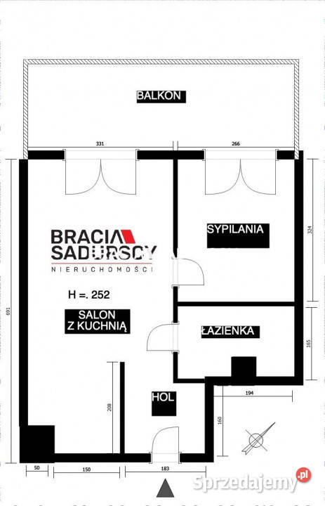 Mieszkanie Kraków Krokusowa 3972m2 2 pokoje pustak