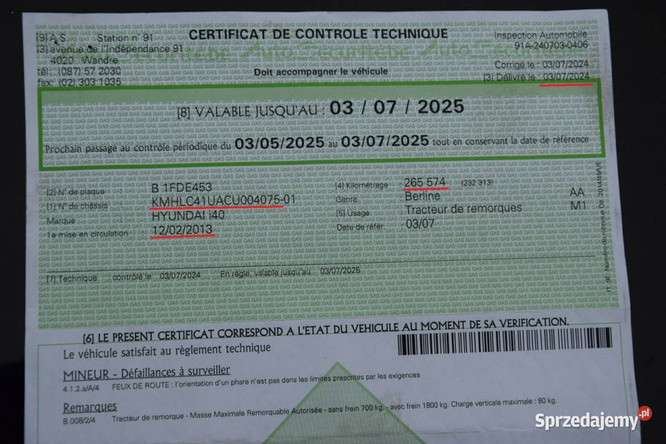 Hyundai i40 17 CRDi Serwis LED Bluetooth Euro5 isofix Hrubieszów