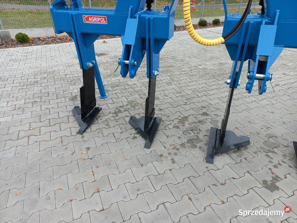 Głębosz agregat hydropack 3 m 4 dłuta pług Gniezno