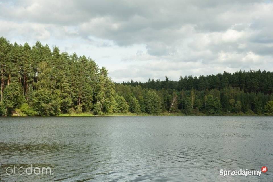 Działki budowlane w lesie wodą Purda sprzedam