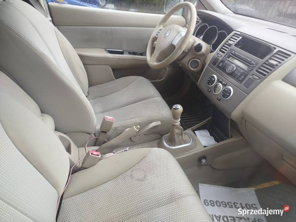 Nissan tiida 18 2007 benzyna Poznań