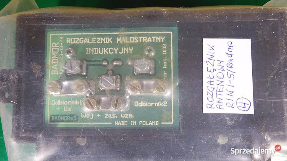 Rozgałęźnik RADMOR RIN IV757575 antenowy