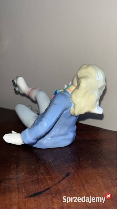 Figurka chłopca Wrotkarz Ręcznie robiona Rex pomorskie