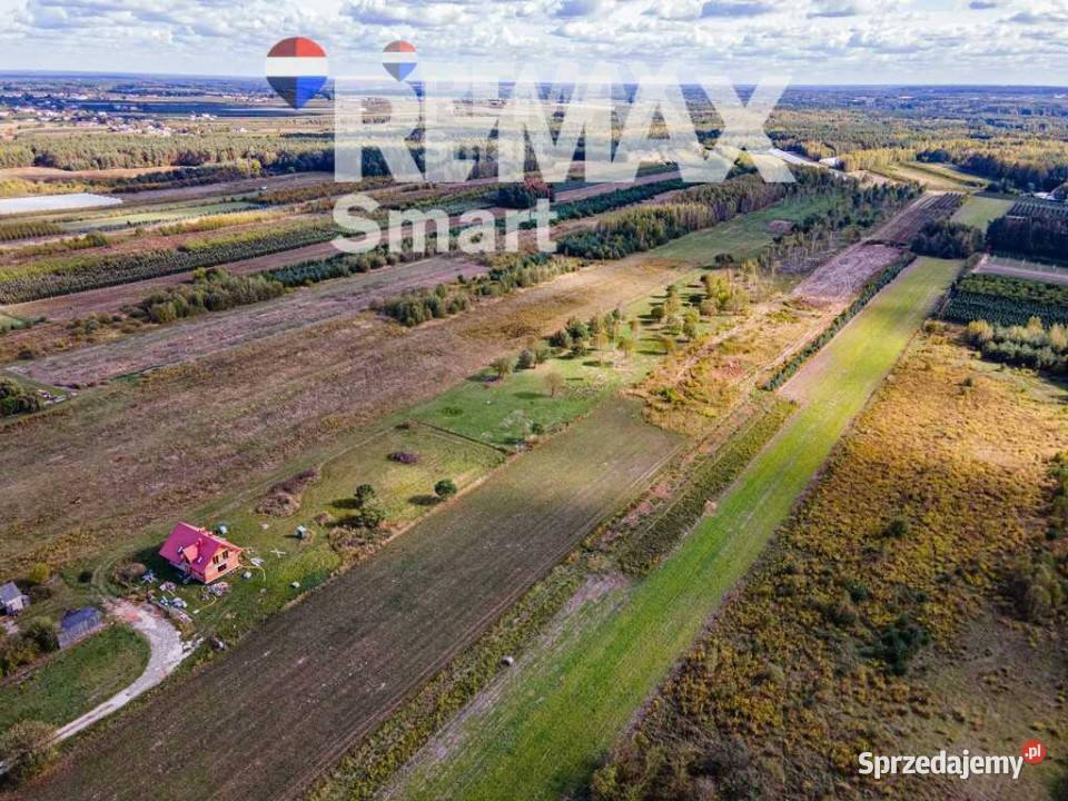 Działka budowlana z MPZP w dolinie Jeziorki 42m