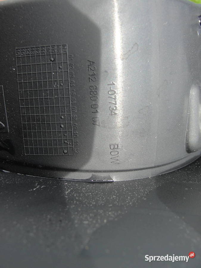 OSŁONA LICZNIKA RAMKA MERCEDES W212 W207 Dąbrowa