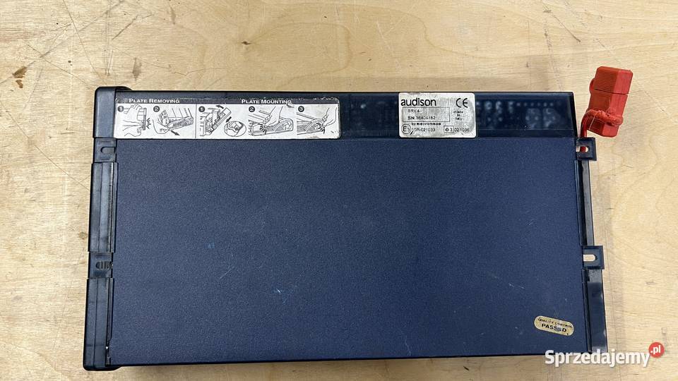 Wzmacniacz samochodowy Audison SRx 4 okablowanie Białystok