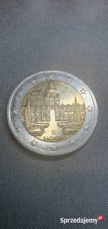 2 euro 2016 DNiemcy Sachsen Wałbrzych