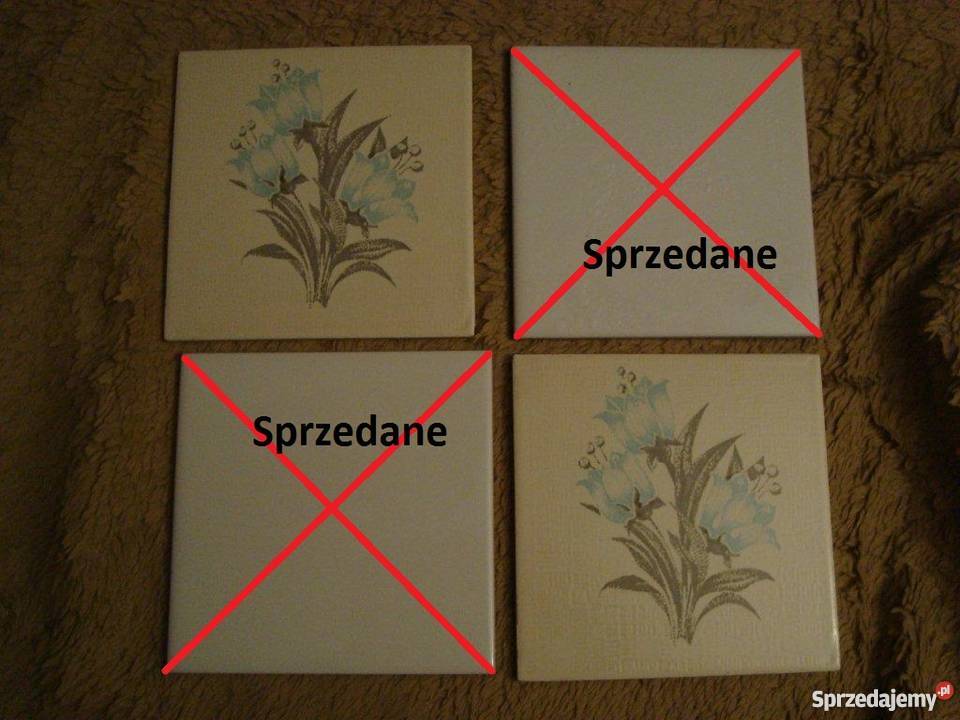 Płytki ceramiczne wym 15 x 15 są już w kwiatki Ostrołęka