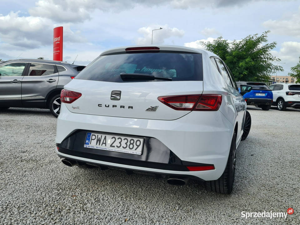 Seat Leon CUPRA 20 265 DSG Navi 2xPDC Full Led światła LED Wągrowiec