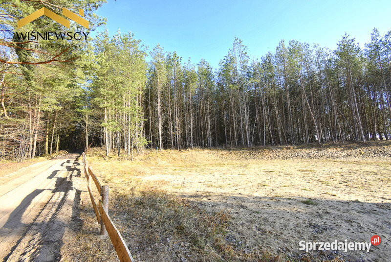 Działka budowlana 3002m2 uzbrojona z lasem warmińsko-mazurskie Kiersztanowo sprzedam