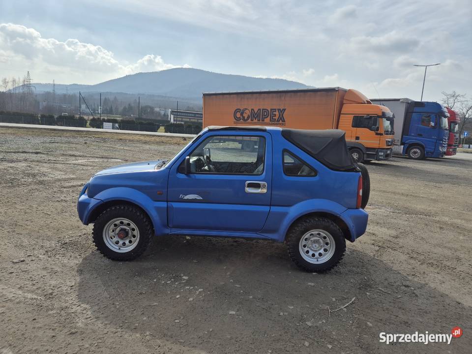 Suzuki Jimny 4x4 165 przebieg Cabrio 13 benz 80 2/3 śląskie Bujaków