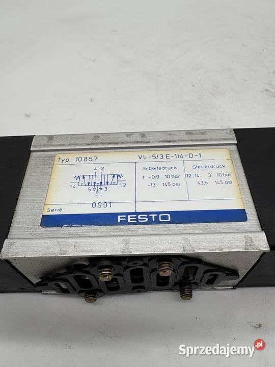 Festo VL53E14D1 10857 Elektrozawór Warszawa
