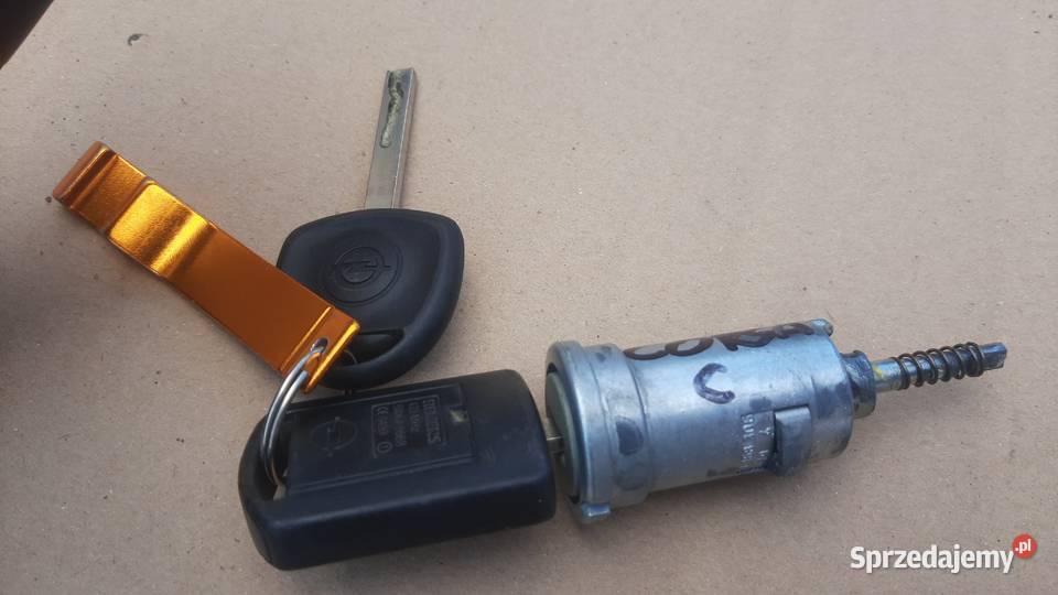 stacyjka z kluczykiem Opel Corsa C Combo Dębno