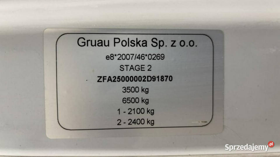 Fiat Ducato 35 23 Mjet L3 E6 35t elektryczne lusterka mazowieckie