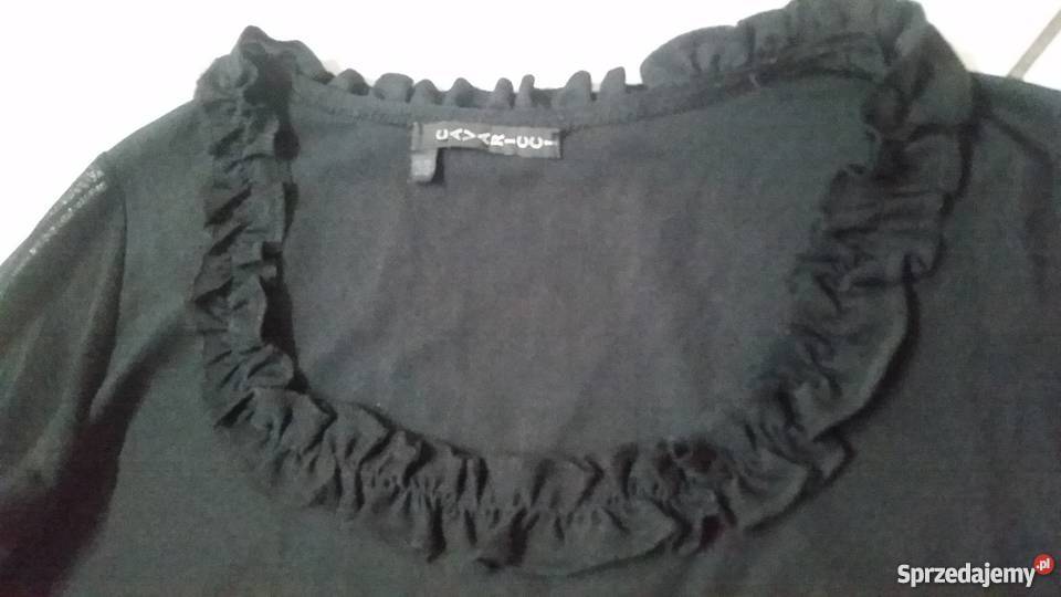 cavaricci la moda di italia bluzka czarna długi Kielce