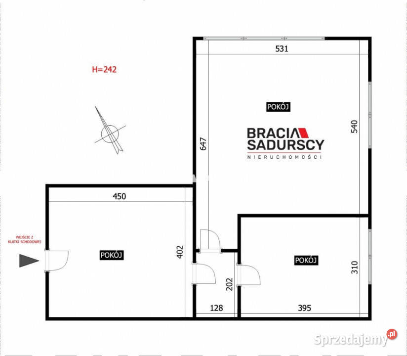 wynajmu lokalu Kraków 56m Wynajem