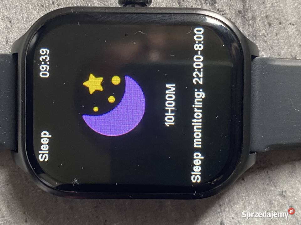 Smartwatch H9 Pro Nowy czarna stalowa Kraków