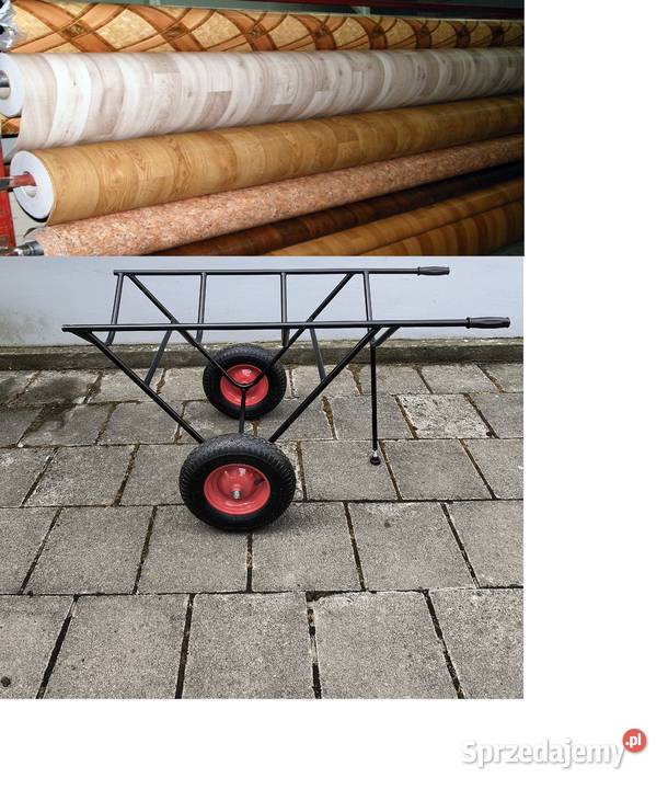 Wózek do materiałów w rolkach Bydgoszcz