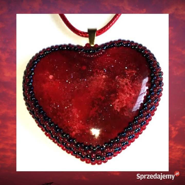 WISIOEREK CZERWONE SERCE z żywicą Warszawa