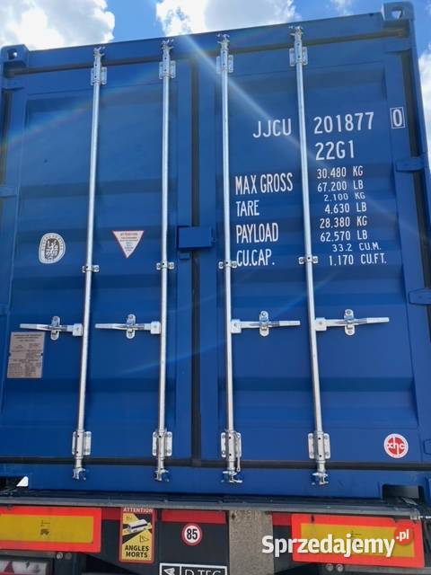 Nowy Kontener Morski 6 metrowy 20DV OneWay Jaworzno