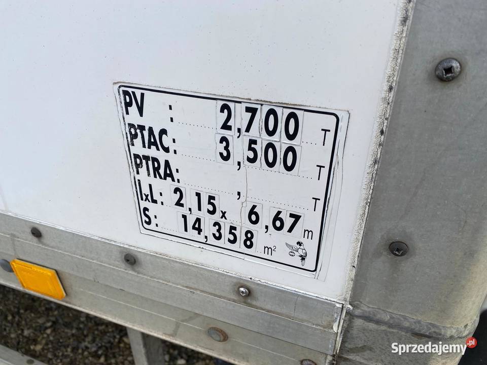 IVECO Daily III 35C11 CAISSE DH655 Napęd tylna oś Wrocław