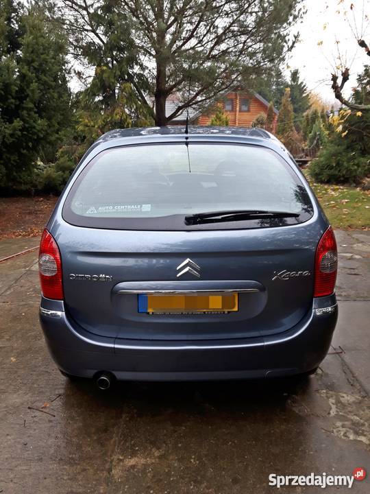 Citroen Xsara Picasso 16 HDi Stan Mały przebieg bezwypadkowy Biała Rawska