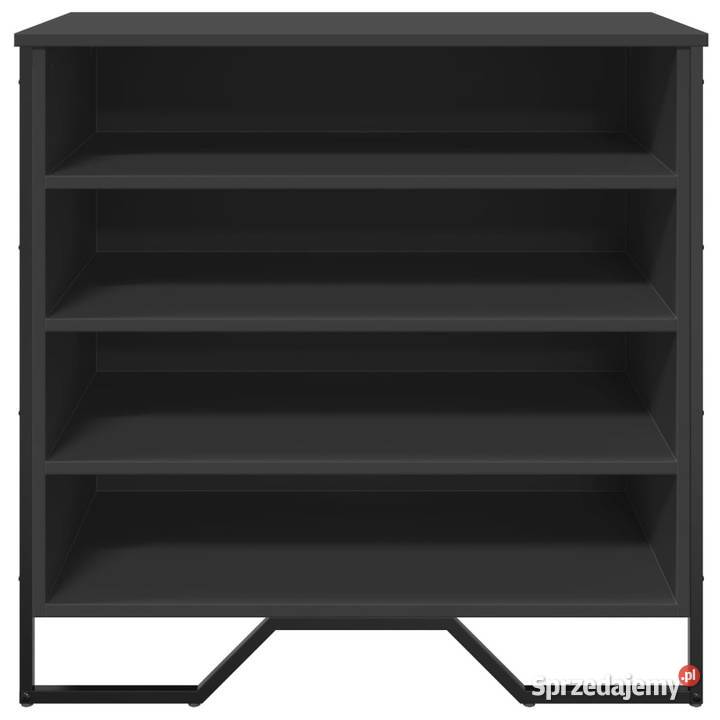 Szafka na buty czarna 80x38x78 materiał Warszawa