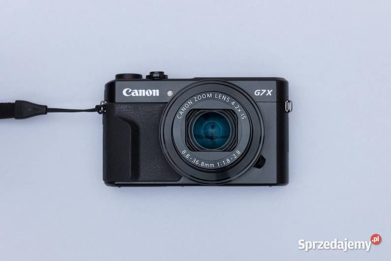 Canon Powershot G7 X Mark II Aparaty wielkopolskie