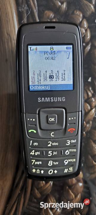 Telefon Samsung SGHC140 Gray Gliwice