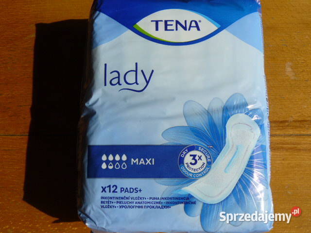 Podpaski Tena Lady maxi 12 sztuk 15 zl podkarpackie Rzeszów