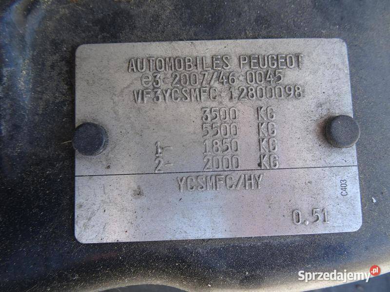 PEUGEOT BOXER 2015 219800 ccm 11 2198cm3 mazowieckie