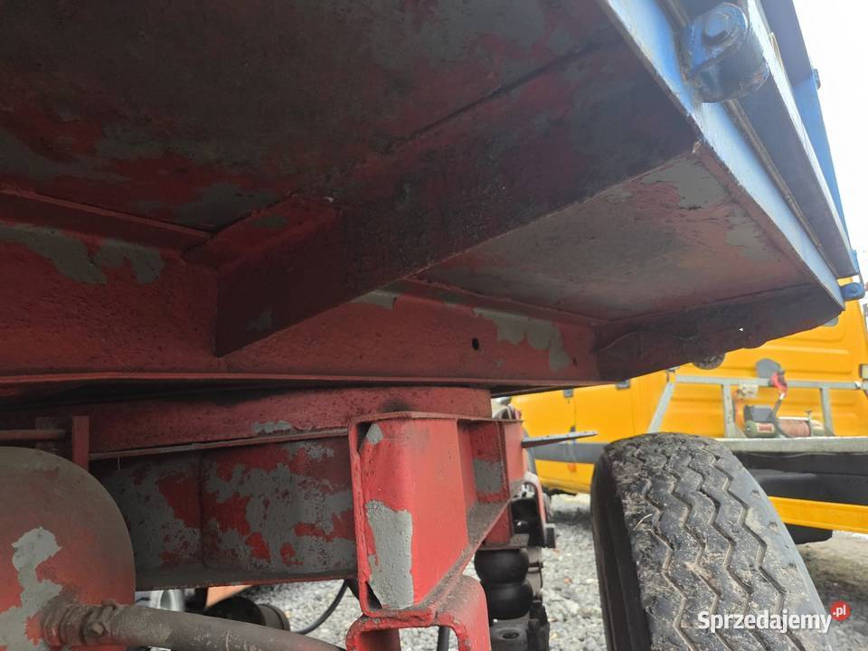 Przyczepa rolnicza Autosan D50 6ton transport łódzkie Złoczew