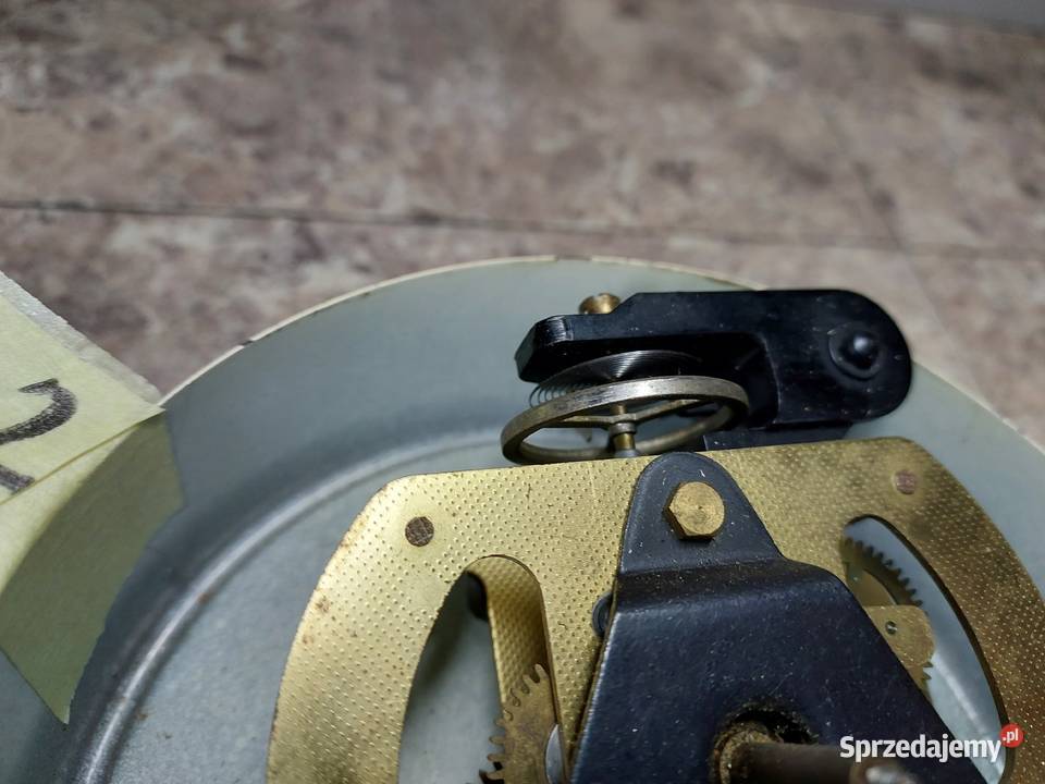 M172 Mechanizm starego zegara chodzik balansowy Tczew