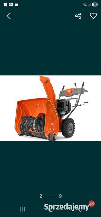 Odśnieżarka Husqvarna ST 124 idealny stan Stanica