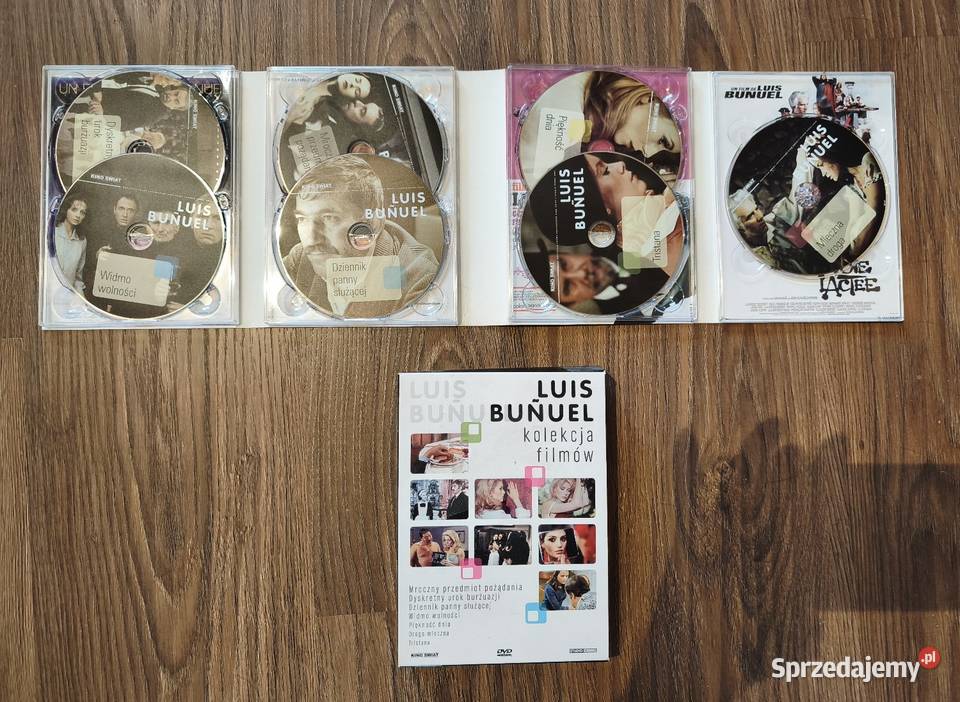 Kolekcja 7 filmów DVD Luis Buuel Wspaniałe i śląskie Szczyrk sprzedam