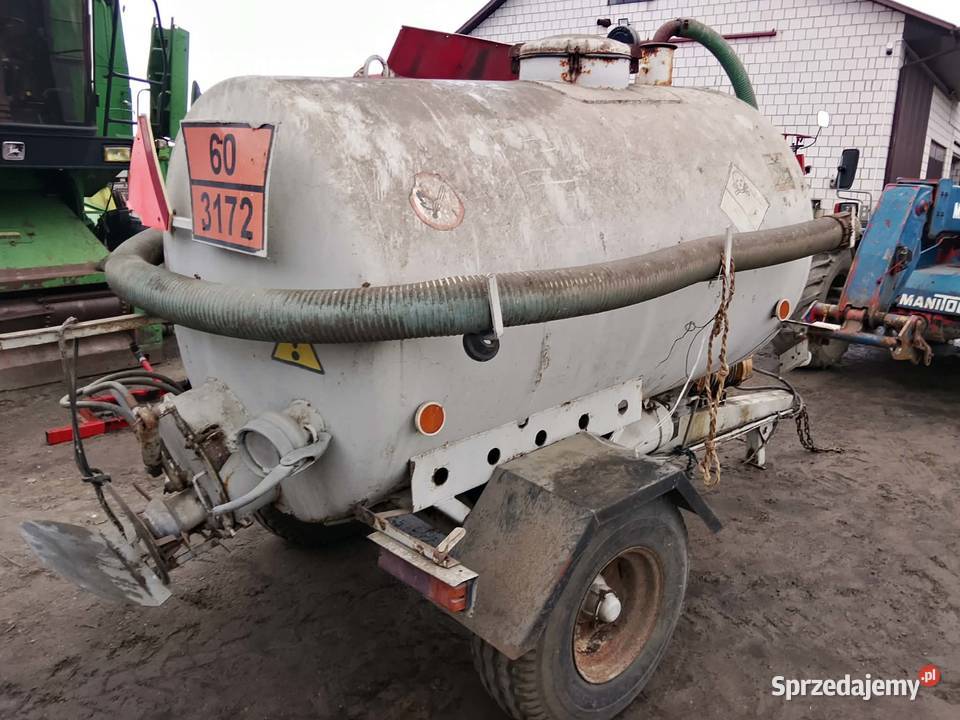 Beczka asenizacja Meprozet Kościan T527 3 w nieuszkodzony mazowieckie Radom sprzedam
