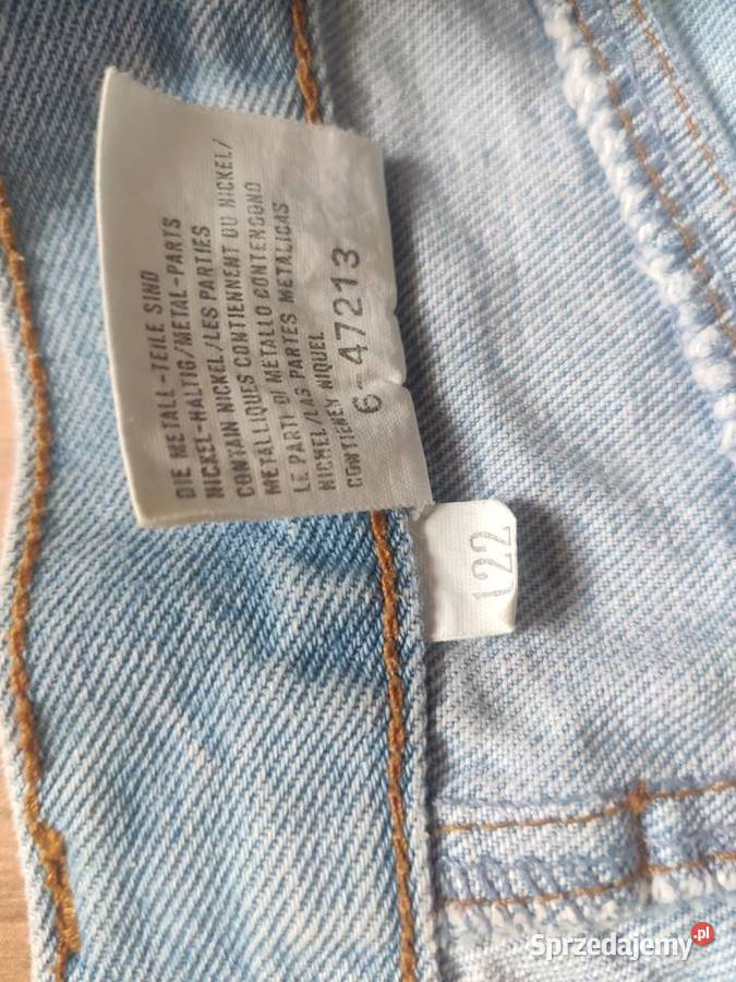 Spodenki jeans 122 Lublin