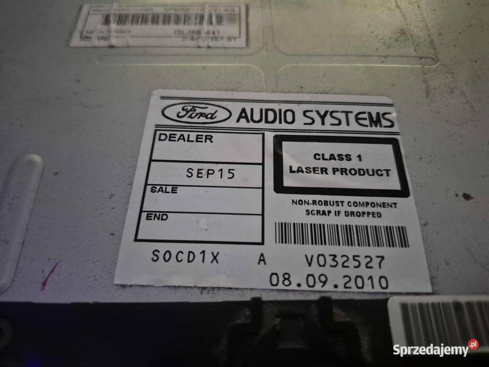 Radio ford mondeo Car audio Kołobrzeg