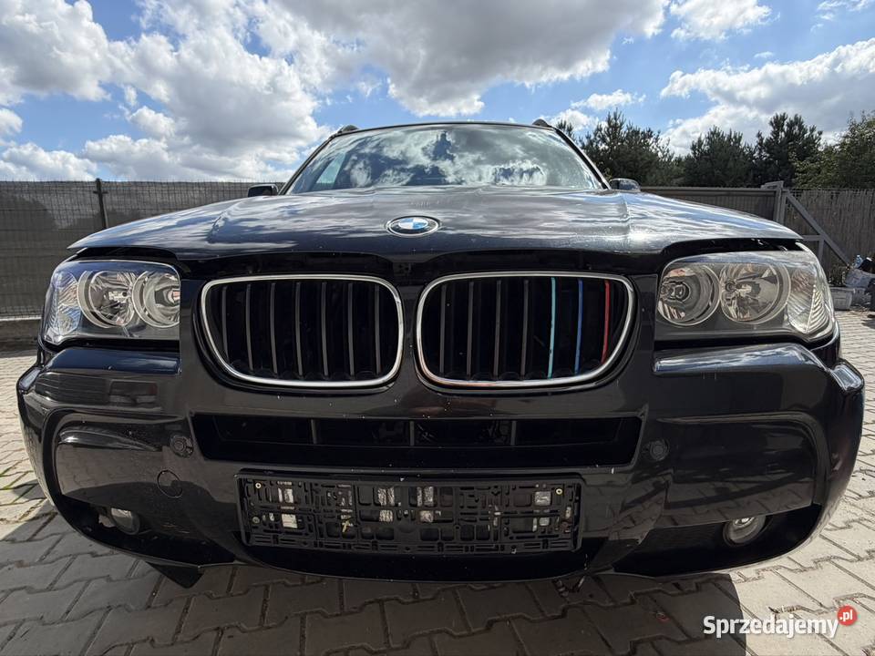 BMW X3 E83 Kompletny przód i inne części Rok produkcji 2008 Radom sprzedam