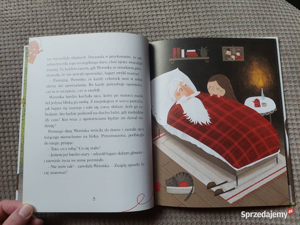 Córka bajarza Monika Radzikowska ISBN 9788380731288 małopolskie Kraków
