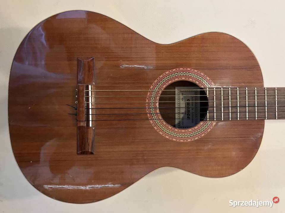CUENCA Mod 10 HISZPAŃSKA gitara KLASYCZNA 44 klasyczna Gitary i akcesoria