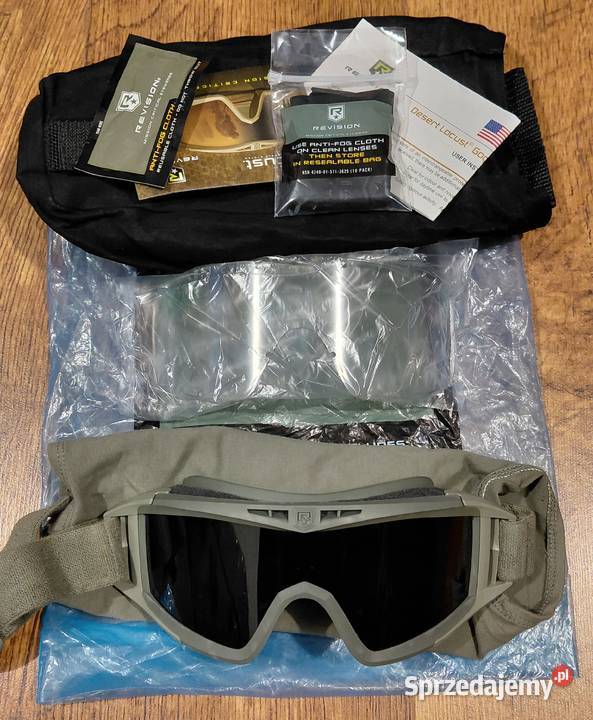 Gogle balistyczne Locust REVISION foliage NOWE Wrocław