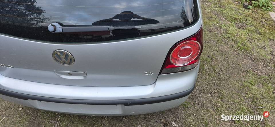 Klapa bagażnika tył tylna Vw Polo 9N LA7W Klapy bagażnika Słupsk