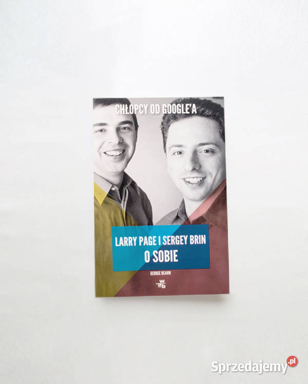 ksiazka Chłopcy Googlea Larry Page i Sergey Brin miękka Książki naukowe i popularnonaukowe Olsztyn