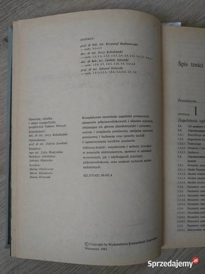 Miernictwo elementów półprzewodnikowych i Pozostałe Gdańsk