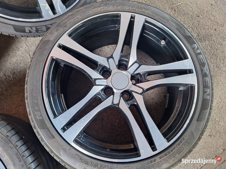 Alufelgi 5x105 18 ET42 RC Design OPEL Astra J K Średnica 18"