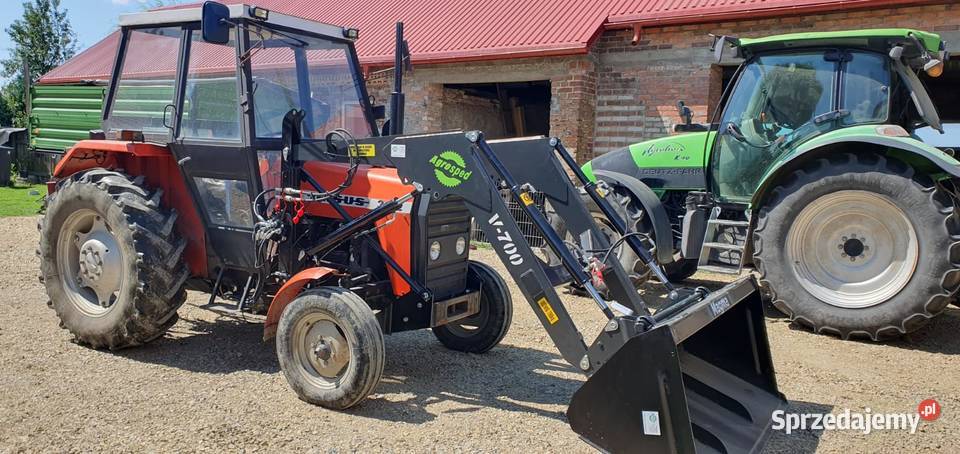 Ładowacz czołowy firmy Agrosped model V700 Ładowacze czołowe śląskie Libidza