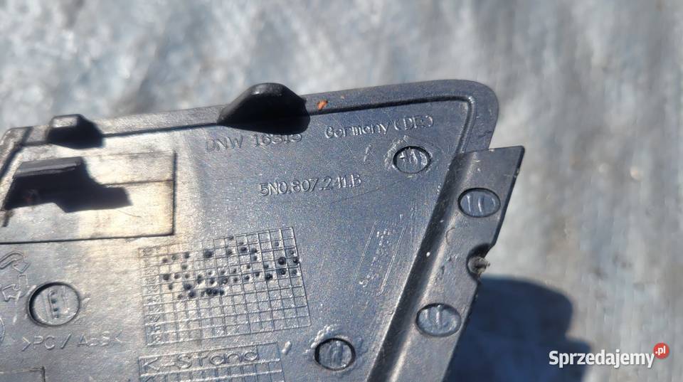 VW TIGUAN LIFT ZAŚLEPKA HAKA ZDERZAKA PRZÓD 1161