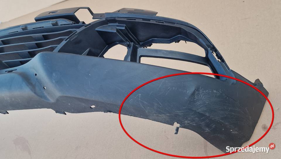 RENAULT CAPTUR I DOKŁADKA KRATKA ZDERZAKA PRZÓD Bieleń